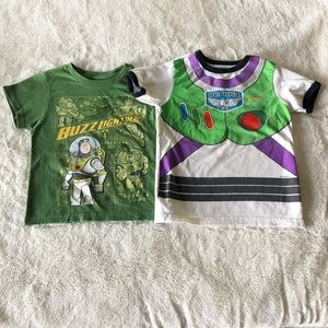 Set of 2 Disney Buzz Lightyear Shirts
